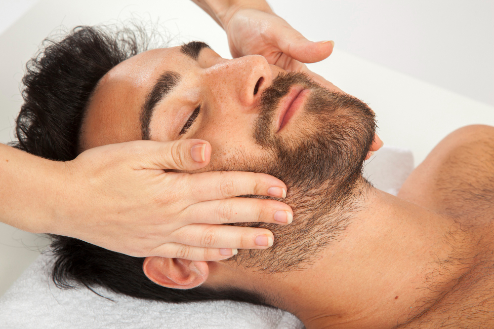 beard massage