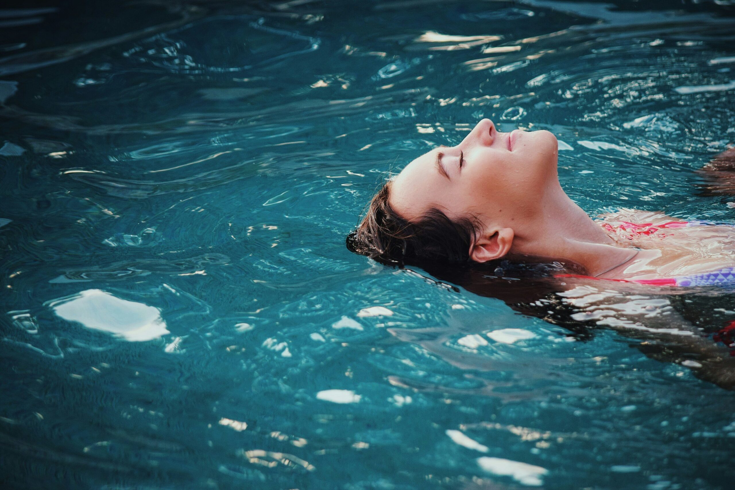 swimming pool hair treatment